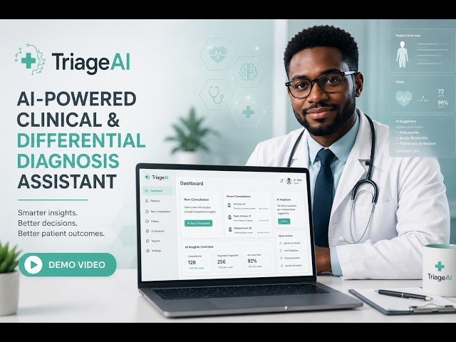 TriageAI – AI-Powered Clinical Triage & Differential Diagnosis Assistant