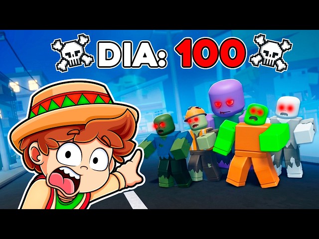 SOBREVIVÍ 100 NOCHES en el APOCALIPSIS ZOMBIE... SOLO 💀🧟 SILVIOGAMER en ROBLOX DIRECTO 🔴
