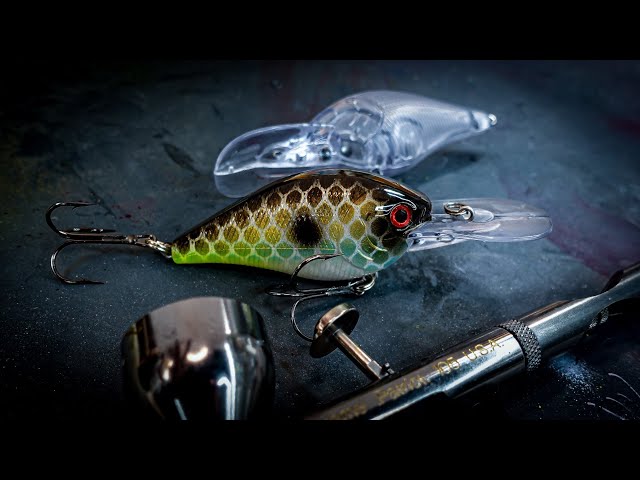Simple Lure Painting for Beginners // Easy Airbrush Pattern Tutorial