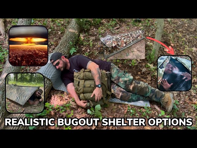 Bugout Bag Series Realistic Bugout Shelters That You Need To Have.