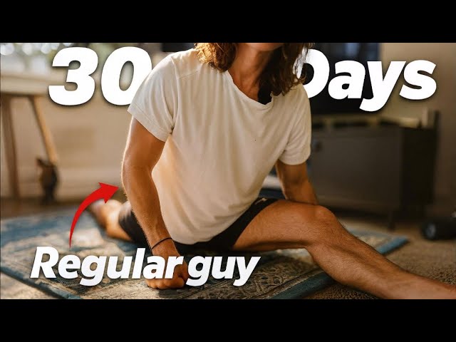 How I Learned The Front Splits in 30 Days