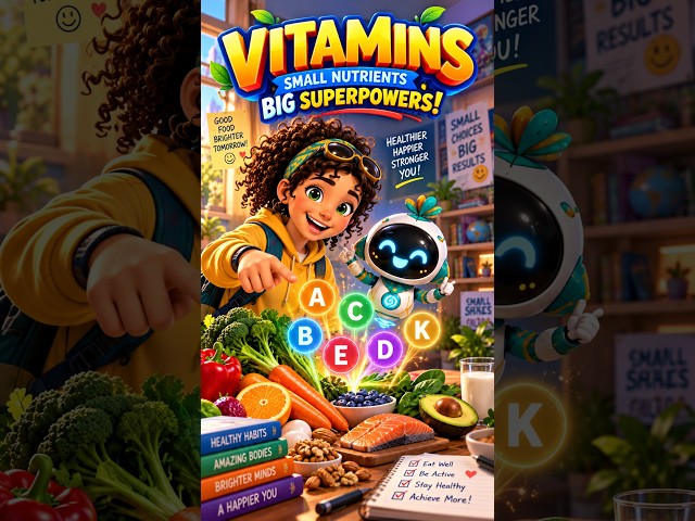 What Are Vitamins? Why Does Your Body Need Them? | Zia & Zibo