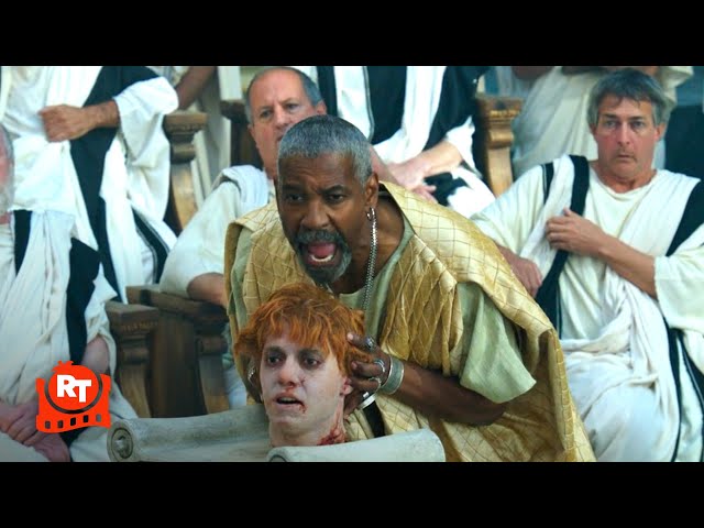 Gladiator II (2024) - All Hail Macrinus (Denzel Washington)! Scene | Movieclips