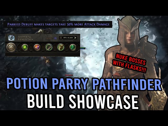 Parry is actually GOOD!?!? - Potion Parry Pathfinder Build Showcase
