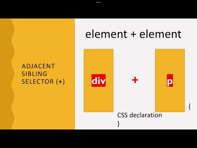 CSS Combinators
