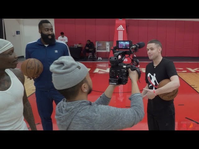 The Professor Teaches James Harden a Signature Move 'The Teleport'