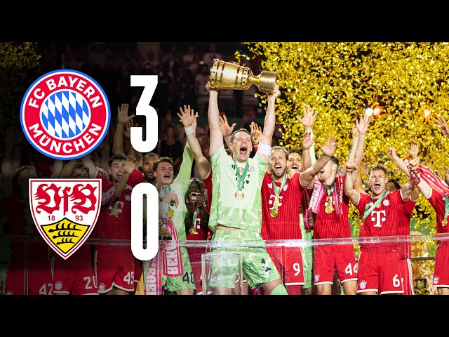 KANE HAT-TRICK WINS US THE CUP! 🏆 FC Bayern - VfB Stuttgart | DFB-Pokalfinal Highlights