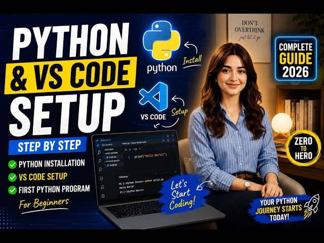 Install Python and VS Code in minutes