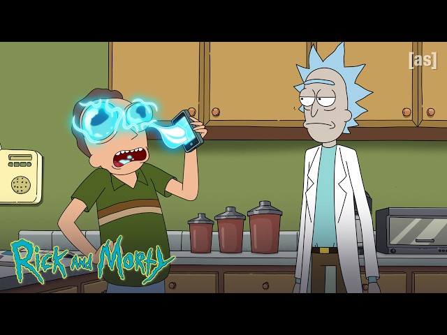Rick Turns Jerry Into A Password Technician | Rick and Morty | adult swim