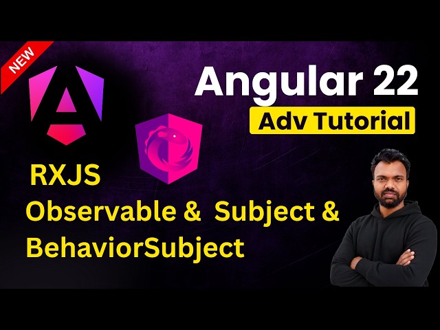 Subject and BehaviorSubject in Angular | Rxjs Overview |Angular 22 Tutorial