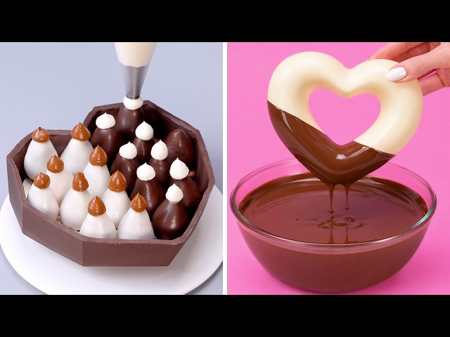 So Yummy Dark & White Chocolate Cake Ideas | Easy Cake Decorating Tutorials