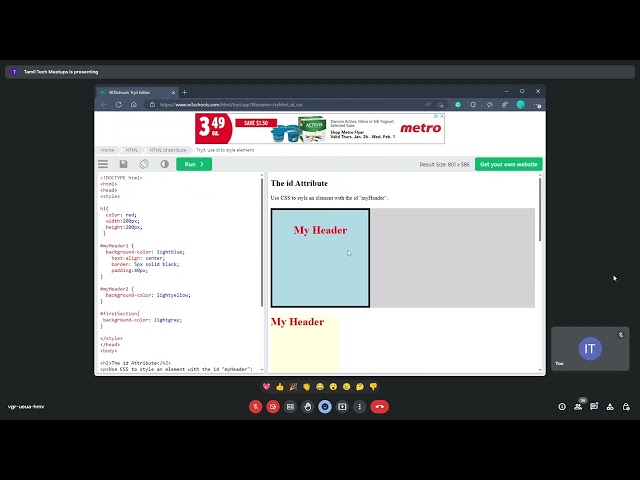 Week 2  -  Part 4 -    HTML, CSS  -  Software testing  -  Free class in Tamil