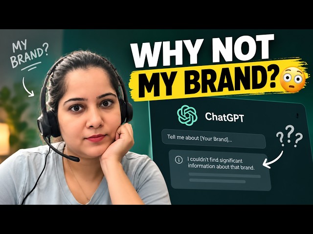 Why Your Brand Doesn't Show Up in ChatGPT