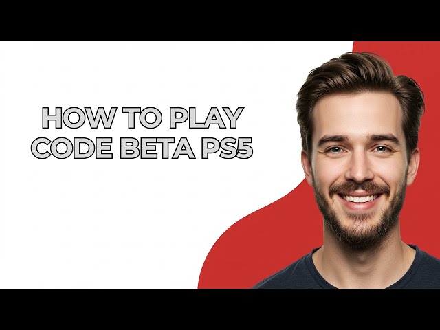How To Play Code Beta Ps5 - UPDATED!