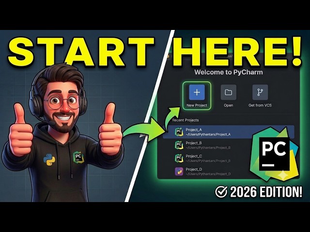 Python Basics#4: PyCharm Tutorial for Beginners | Complete PyCharm IDE Guide 2026 | Learn Python IDE