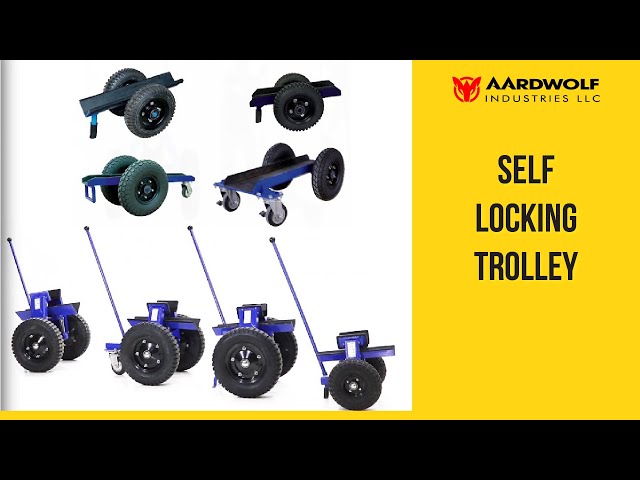 Slab trolley |self-locking (transport) heavy marble, granite and engineered slab materials |Aardwolf