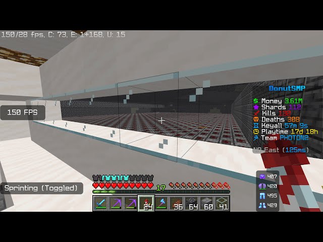 donutsmp mega farm construction!