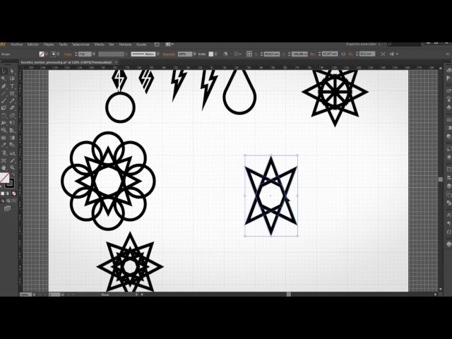 Processing Generative Pattern Gothic Architecture
