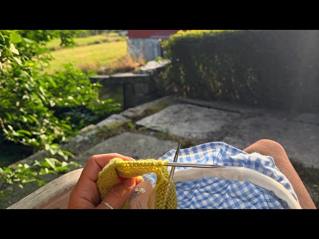 Knitting Traditions- my summer vlog, a view into norwegian summer and traveling 