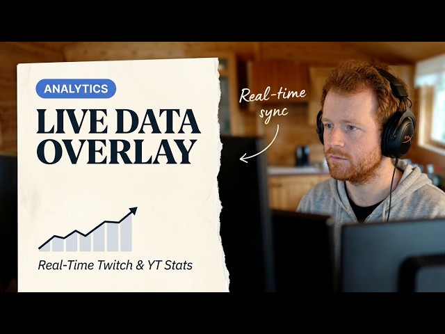 How I Built a Real-Time OBS Overlay from Scratch