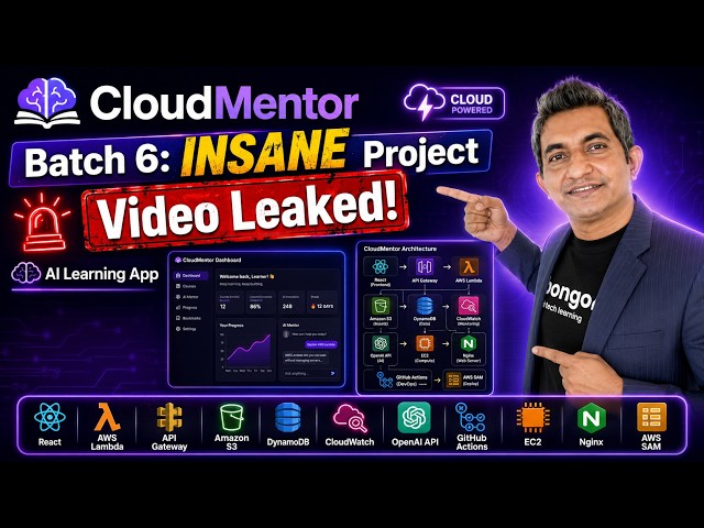 Cloud Mentor Project | INSANE batch project leaked