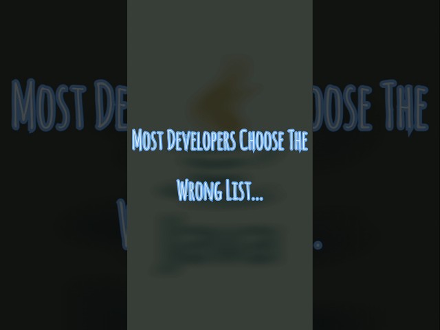 ArrayList vs LinkedList in Java 🤔  Explained simply for interviews.