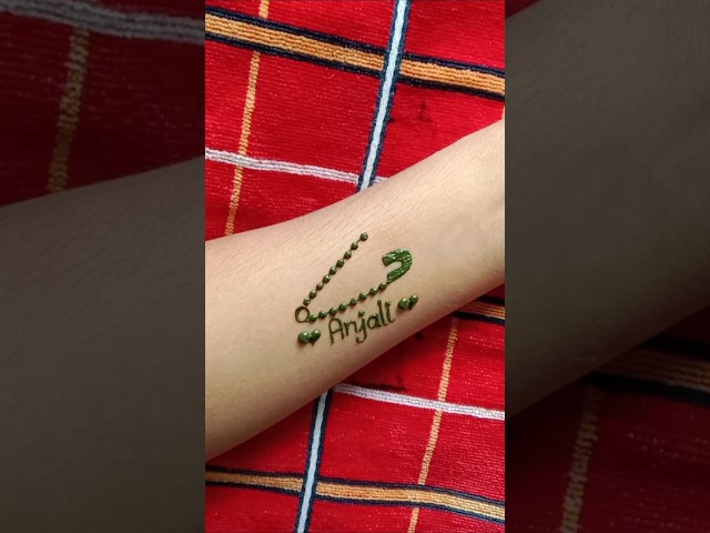 beautiful mehndi tattoo design🧷🥰  Part 415 #reels #youtubeshorts #trendingshorts #shortsfeed#youtube