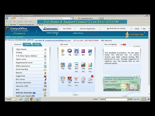 CompuGST Software Demo (Full)