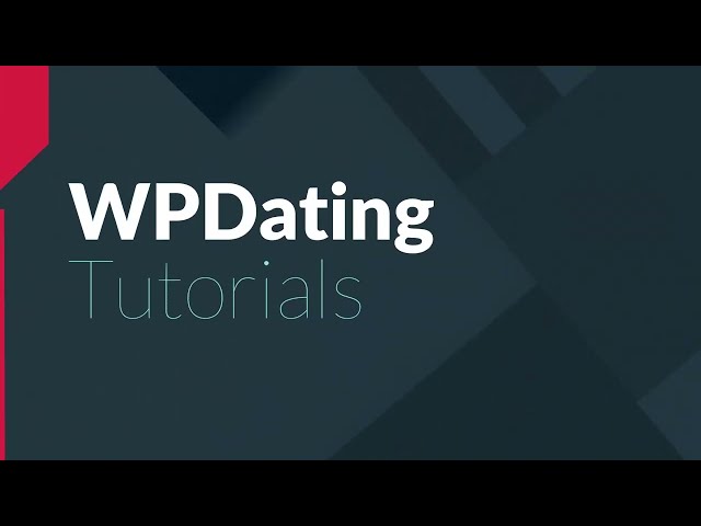 WP Dating Tutorial 2023 | Step-by-Step Guide to Setup WP Dating Plugin with Relish Dating Theme
