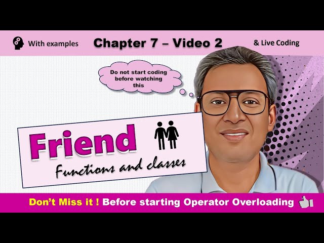 🚀  Friend Function and Friend Class in C++