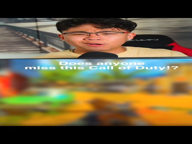 Does Anyone Else Miss This Call of Duty!?