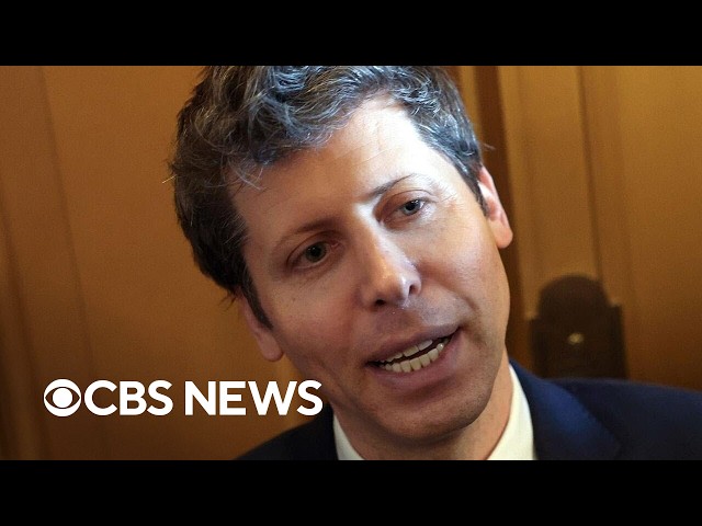 OpenAI CEO Sam Altman expresses support for AI development slowdown