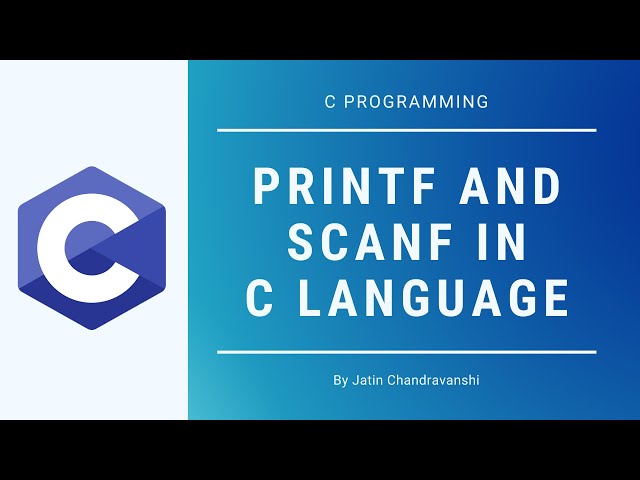 Printf and scanf functions in C programming (Hindi)