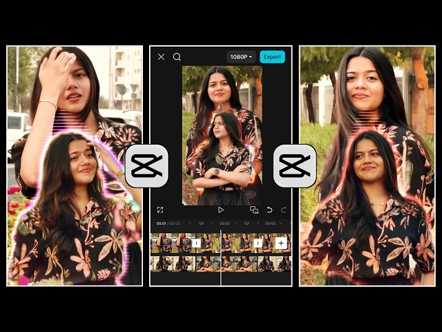 Trending Cutout Transition Video Editing In Capcut | Capcut Smooth Cutout Transition Reels Editing