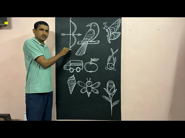 Simple easy drawing tutorial ||😌👌 #easydrawing #simpleart #drawing #nareshart 