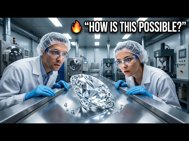 Inside a Diamond Factory | How Lab-Grown Diamonds Are Made (Full Process)