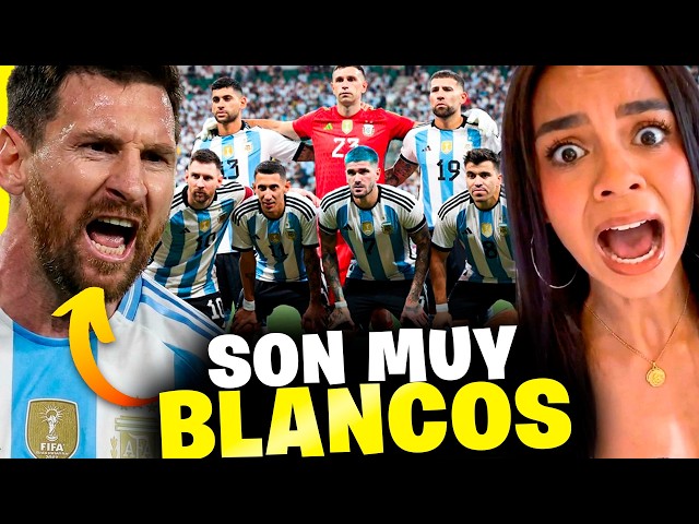 French progressive goes CRAZY after seeing that Argentina's players are TOO WHITE 🤣