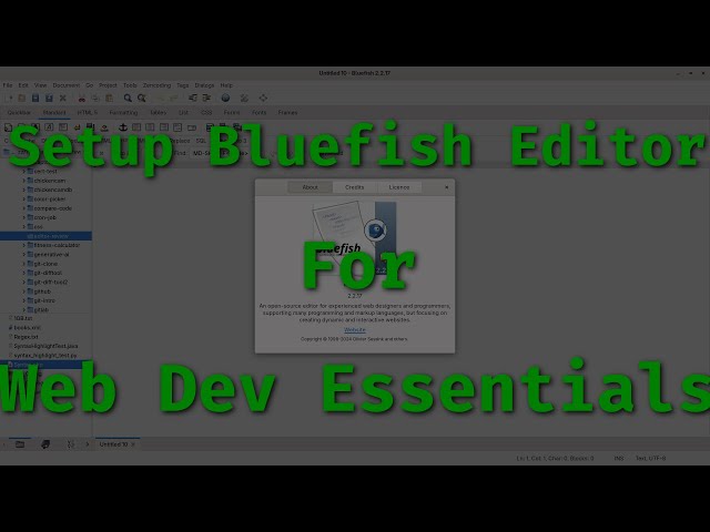 Getting Started with Bluefish Editor: The Open Source Code Editor for Developers