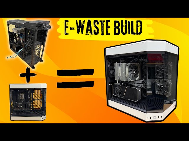 Building My Streaming PC from 2 TRASHED Computers