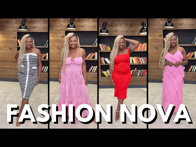 FASHION NOVA TRY ON HAUL 2025| Summer Dresses 2025 ☀️👗
