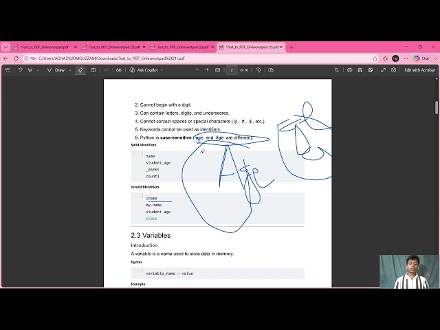 Title: 🐍 Python Lecture 2 | Operators in Python | Arithmetic, Comparison & Logical Operators