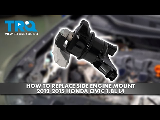 How to Replace Side Engine Mount 2012-2015 Honda Civic 1.8L L4