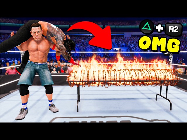 Hitting an Attitude Adjustment in EVERY WWE 2K Game!