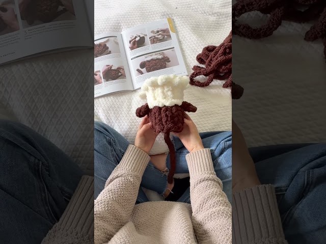 NEW FREE video tutorial! 🦅✨ #handknit #amigurumi #diy #tutorial