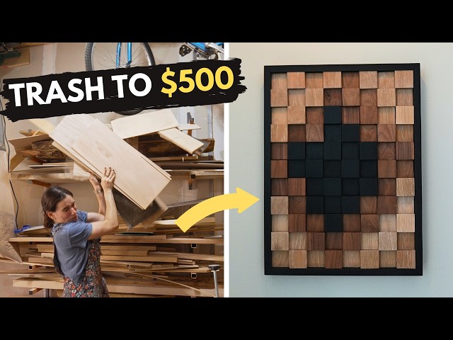 I Turned Shop Garbage Into a $500 Masterpiece