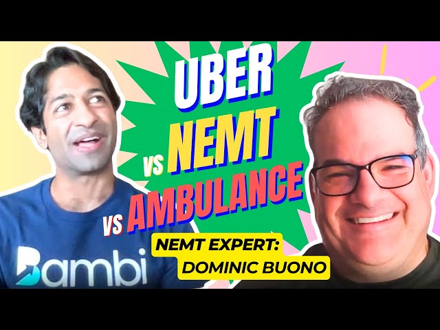 Uber vs NEMT vs Ambulance — what's the future for NEMT?!  |  NEMT Experts Podcast Episode 91