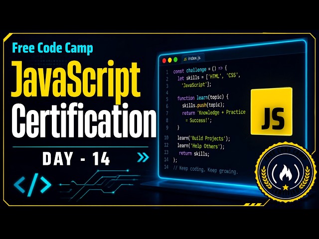 Free Code Camp JavaScript Certification - Day 014