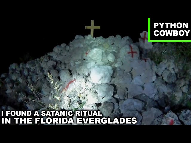 I Found A Satanic Ritual Site In An Abandoned Space Rocket Facility While Python Hunting