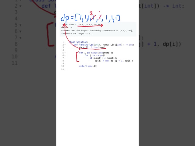 LeetCode 300 - Longest Increasing Subsequence (Part 2)