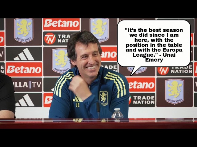 PEP GUARDIOLA IS THE ONLY GENIUS IN FOOTBALL..THE BEST COACH! | Unai Emery  | Man City V Aston Villa